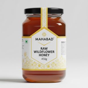 Raw Wildflower Honey – 450G